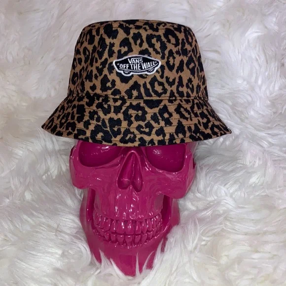 VANS Leopard Cheetah Bucket Hat SM - Picture 2 of 10